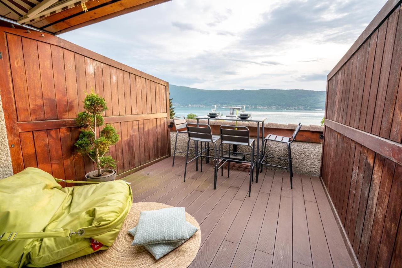 Cabana & Sunset - Terrasse , Parking & Lac Veyrier-du-Lac Luaran gambar