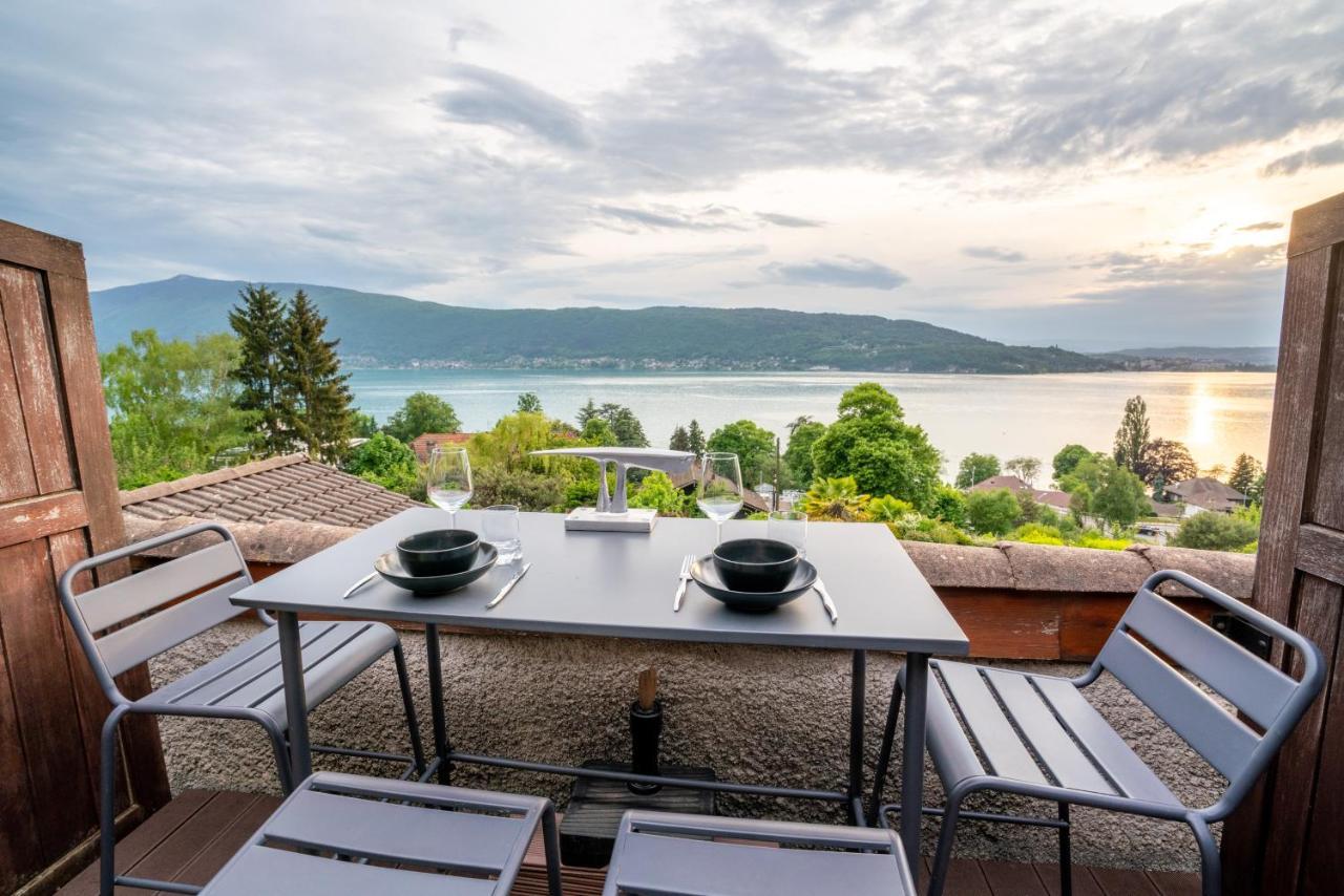 Cabana & Sunset - Terrasse , Parking & Lac Veyrier-du-Lac Luaran gambar